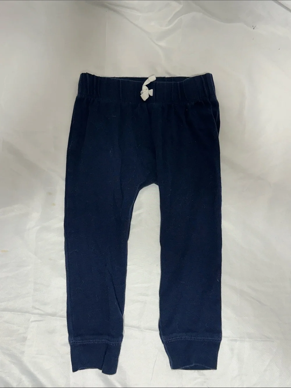 Carter's Navy Jogger Pants with White Drawstring